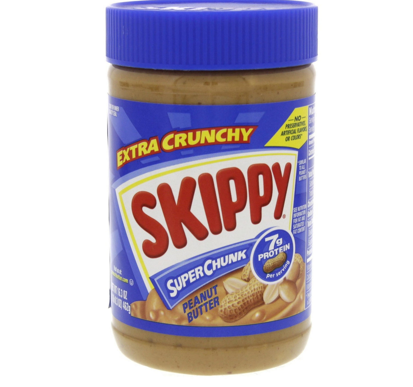Skippy Extra Crunchy Peanut Butter 462 g