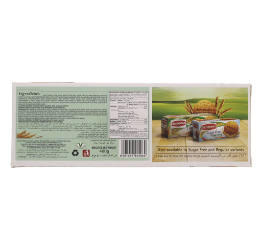 Britannia Digestive Light Biscuits 400 g