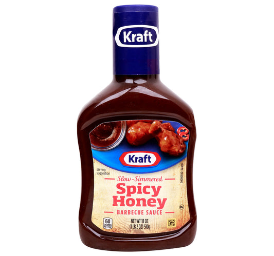 Kraft Spicy & Honey Barbecue Sauce 510 g