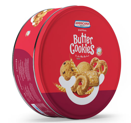 Americana Premium Butter Cookies Red 908 g