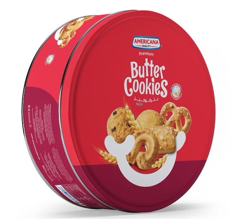 Americana Premium Butter Cookies Red 908 g