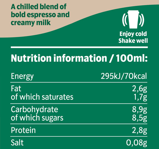 Starbucks Caffe Latte Coffee Drink 220 ml