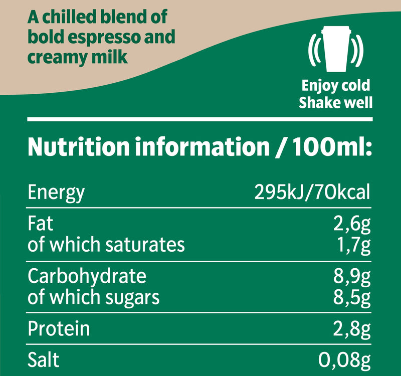Starbucks Caffe Latte Coffee Drink 220 ml
