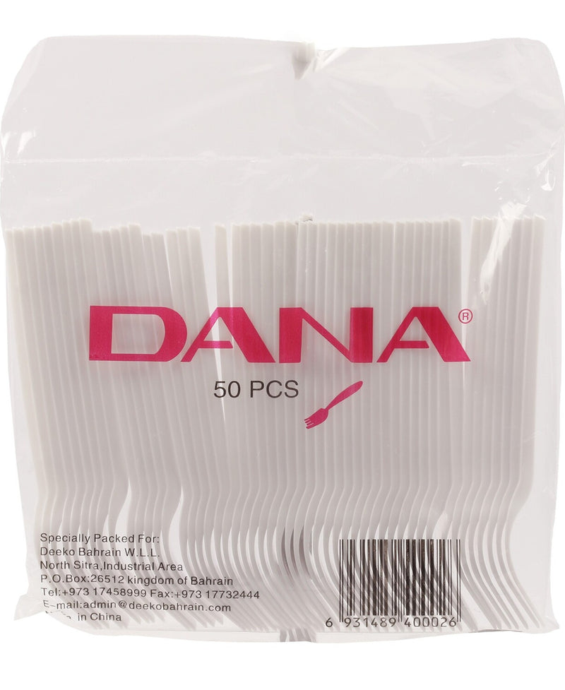 Dana Disposable Plastic Fork 50pcs