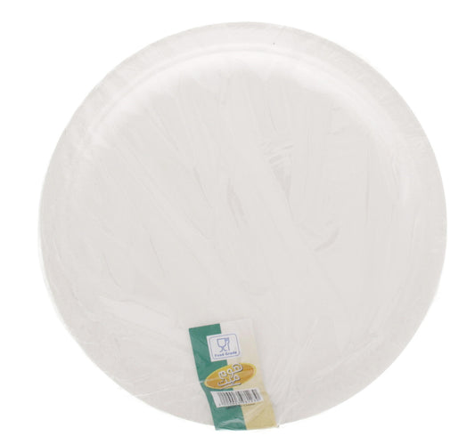 Home Mate Sugarcane Pulp Plate 10inch 20pcs