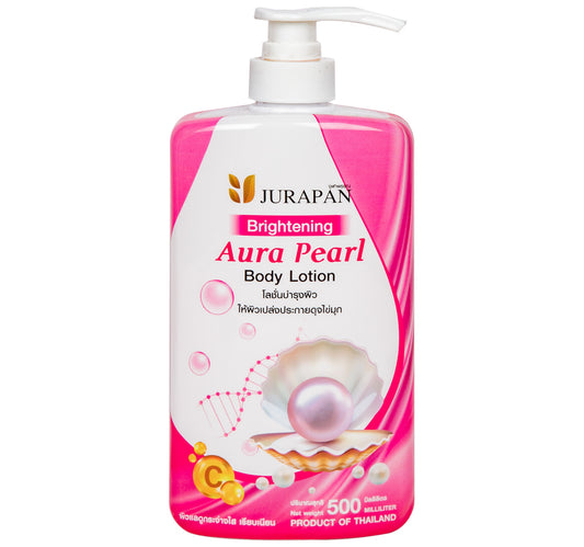 Jurapan Brightening Aura Pearl Body Lotion 500 ml