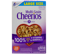 General Mills Gluten Free Multi Grain Cheerios Lightly Sweetened Cereal 340 g Lulu Hypermarket