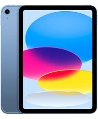 جهاز Apple iPad 11 بوصة، واي فاي + خلوي، شريحة A16 Bionic، ذاكرة وصول عشوائي 8 جيجابايت، سعة تخزين 128 جيجابايت، أزرق، MD7G4AB/A