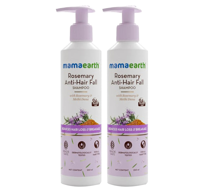 Mamaearth Rosemary Anti-Hair Fall Shampoo 250 ml 1+1