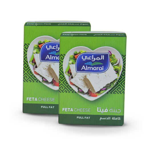 Almarai Full Fat Feta Cheese 2 x 400 g Lulu Hypermarket