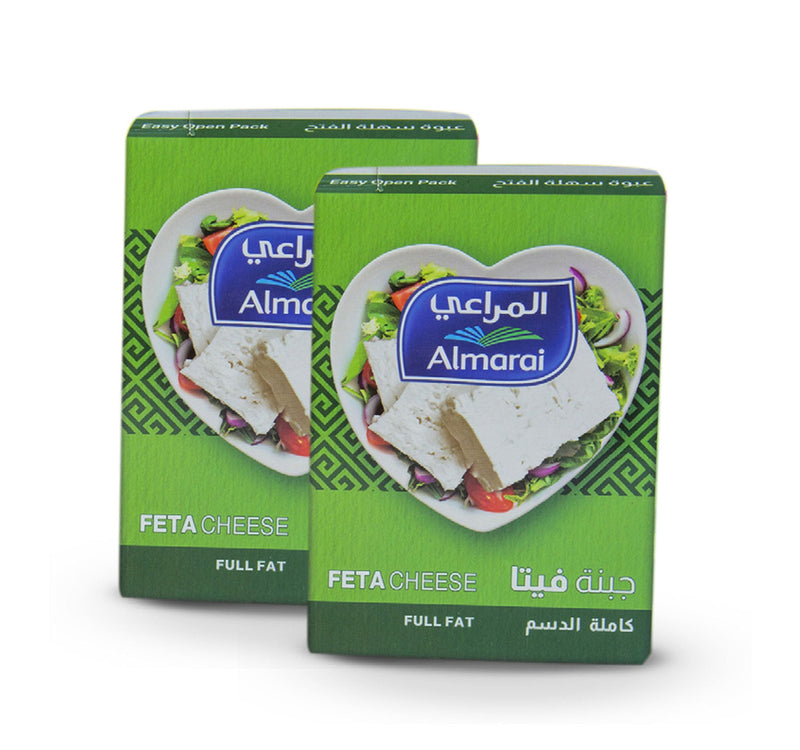 Almarai Full Fat Feta Cheese 2 x 400 g Lulu Hypermarket