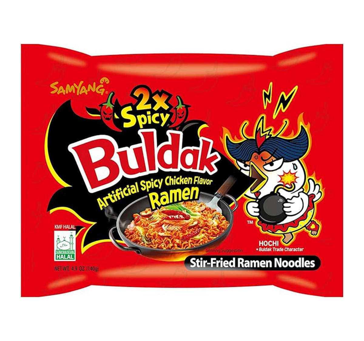 Samyang Buldak Hot Chicken Ramen Stir-Fried Noodle 140 g Lulu Hypermarket