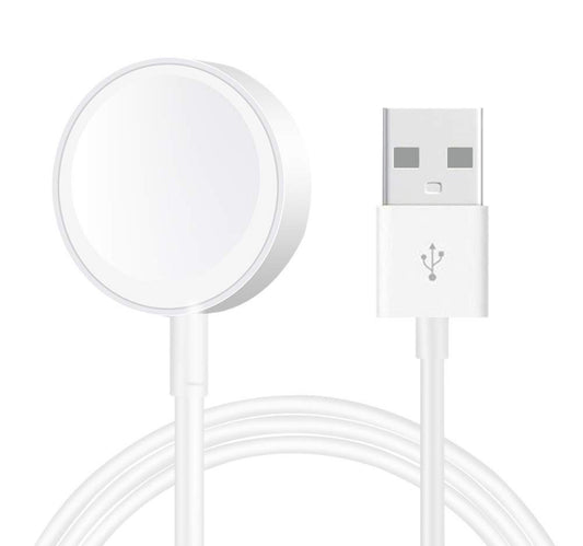 Iends Magnetic USB Charging Cable For iWatch, White AD401 Lulu Hypermarket
