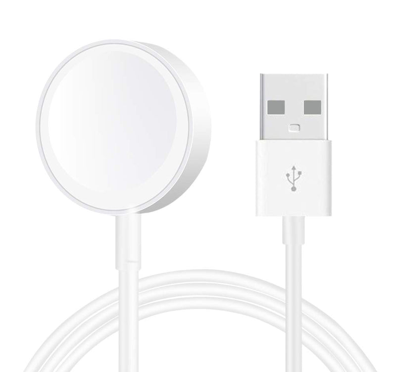 Iends Magnetic USB Charging Cable For iWatch, White AD401 Lulu Hypermarket