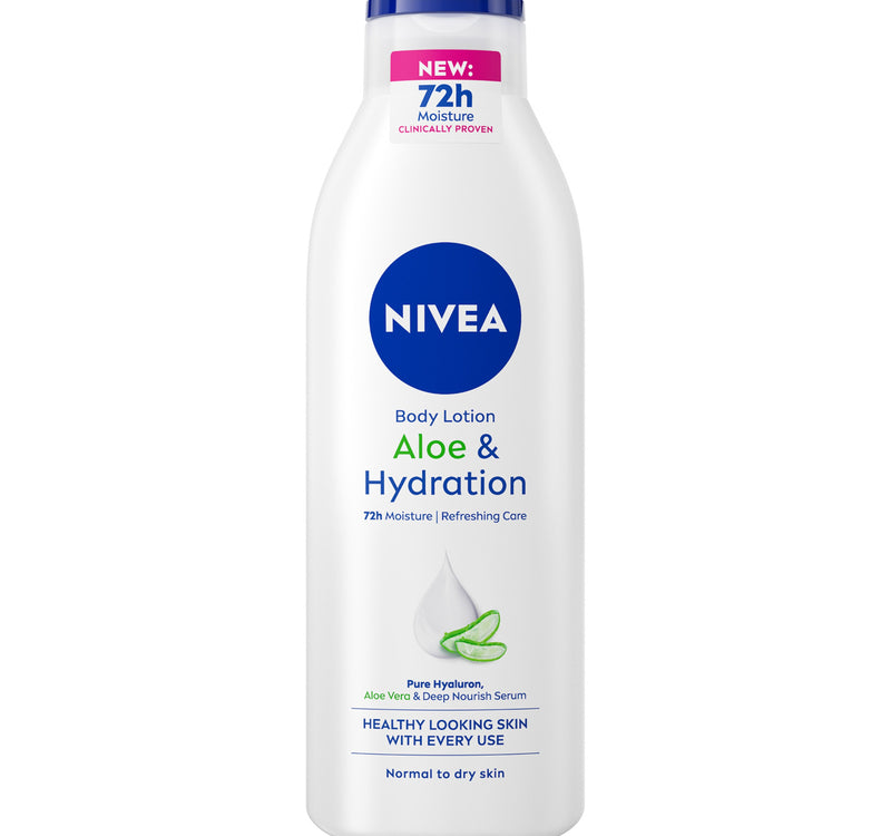 Nivea Body Lotion for Normal to Dry Skin Aloe & Hydration 250 ml