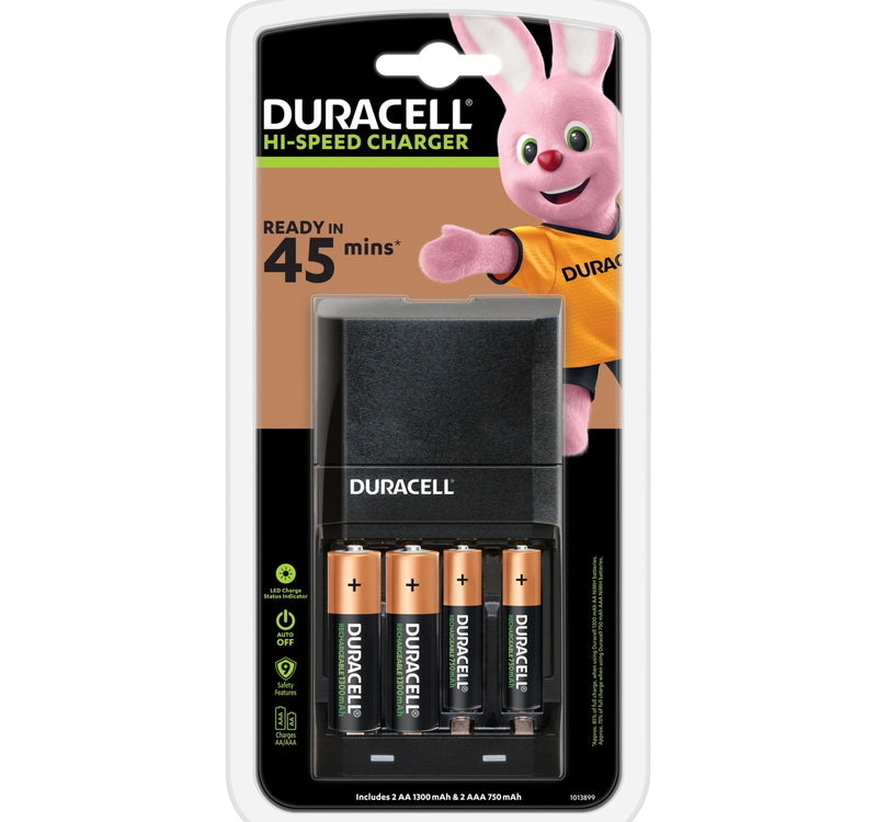 Duracell CEF27 45 minutes Charger For AA and AAA Batterys