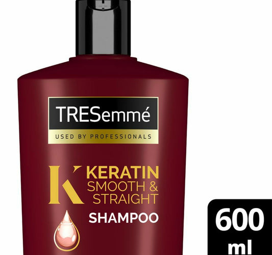 TRESemme Keratin Smooth Shampoo with Argan Oil for Dry & Frizzy Hair 600 ml