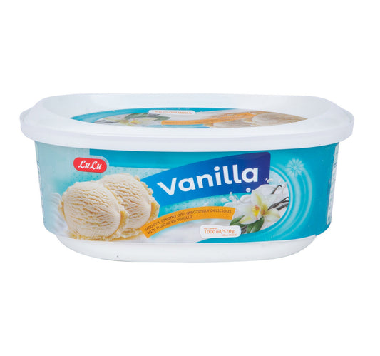 LuLu Vanilla Ice Cream 1 Litre Lulu Hypermarket