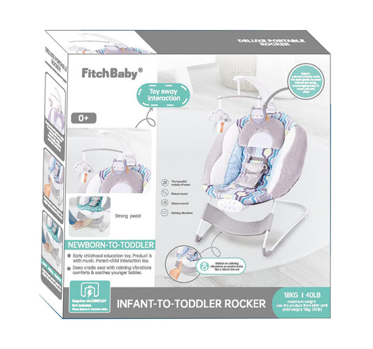 First Step Baby Rocker, Grey A25, 27235