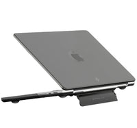 Smartix MacBook 13.6" Transparent Laptop Shell Stand SBA13