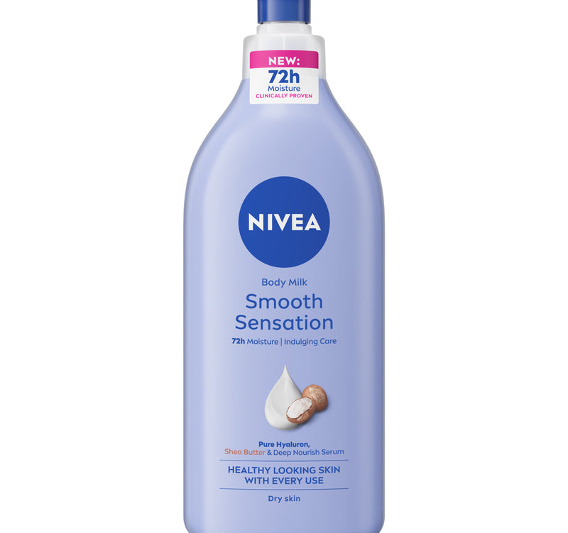 Nivea Body Lotion for Dry Skin Shea Smooth with Deep Moisture Serum 625 ml