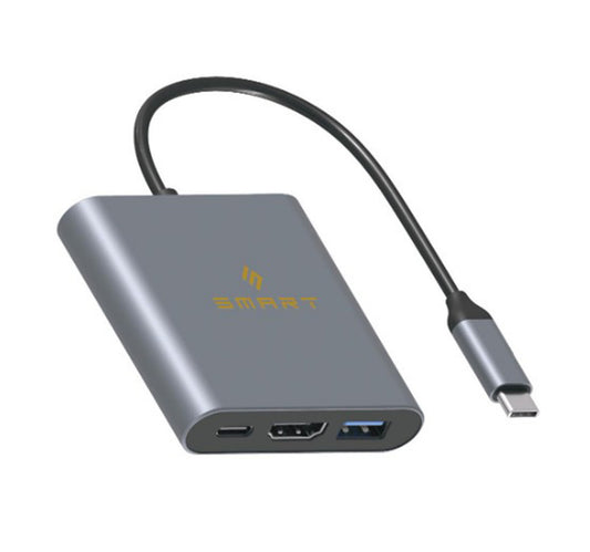 Smart 3 In 1 Type-C Hub SMHBC3