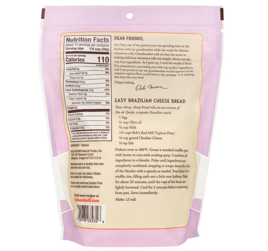 Bob's Red Mill Finely Ground Tapioca Flour 454 g