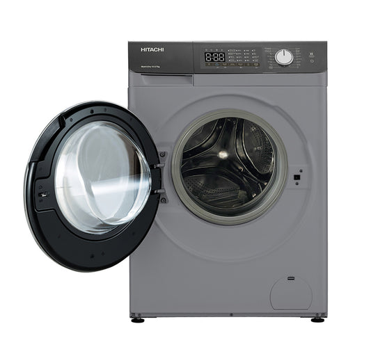 Hitachi Front Load Washer & Dryer, 10.5/7 kg, Dark Gray, BD-D1054HVOS