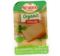 President Organic Gouda Slice Cheese 150 g Lulu Hypermarket