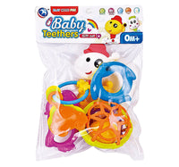 First Step Baby Rattle Set, 5 pcs, BM6005-3A25