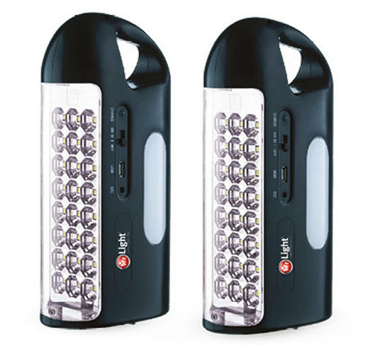 Mr. Light Emergency Light MR670 2Pc Combo