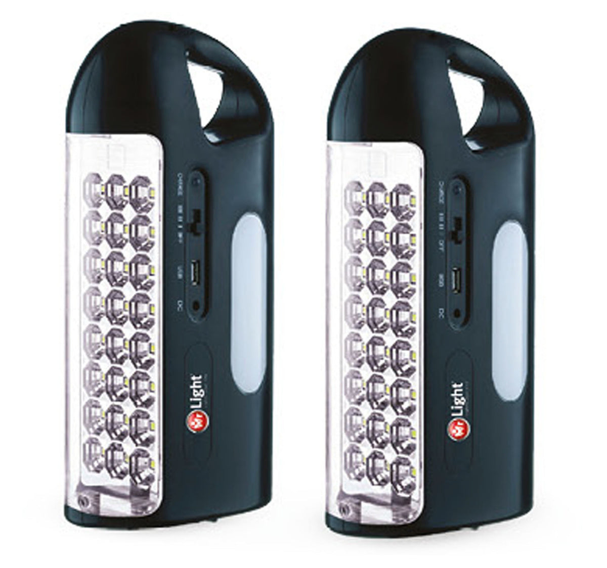 Mr. Light Emergency Light MR670 2Pc Combo