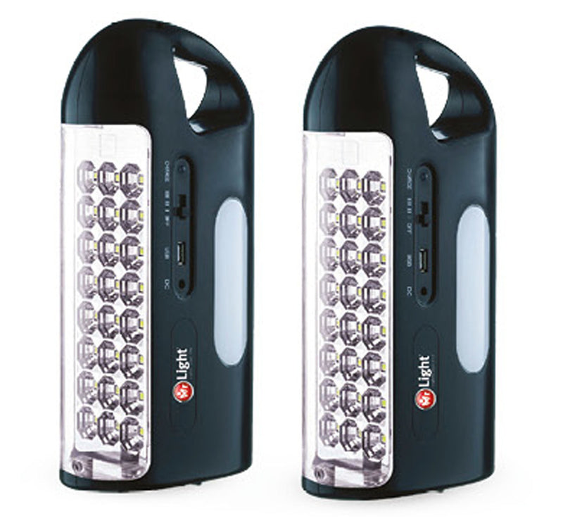 Mr. Light Emergency Light MR670 2Pc Combo