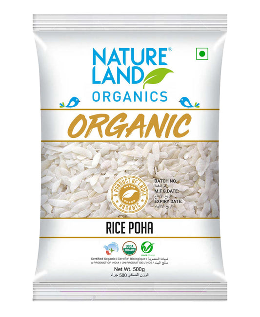 Natureland Organics Rice Poha 500 g