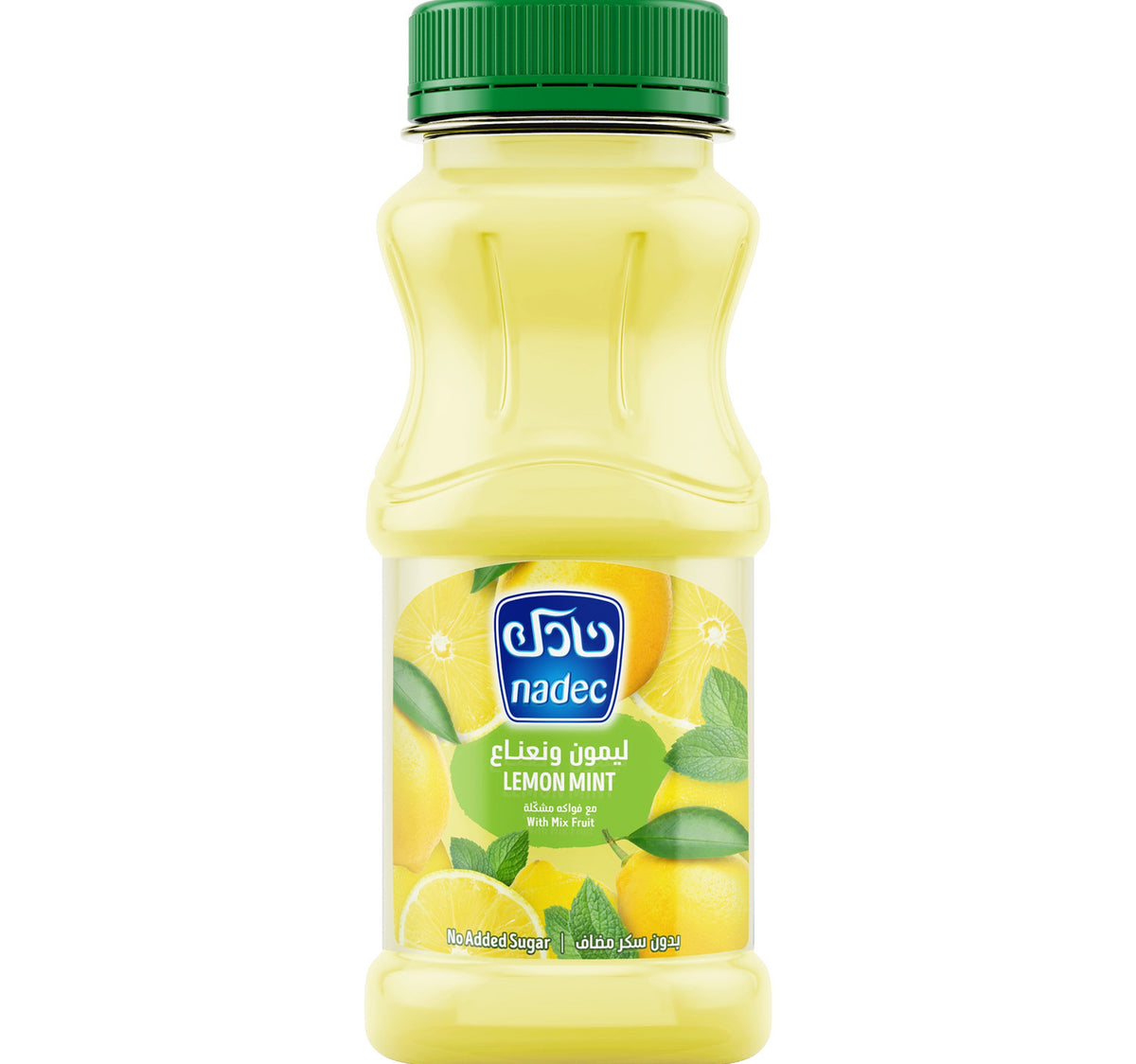 Nadec No Added Sugar Lemon Mint Juice with Mix Fruit 180 ml