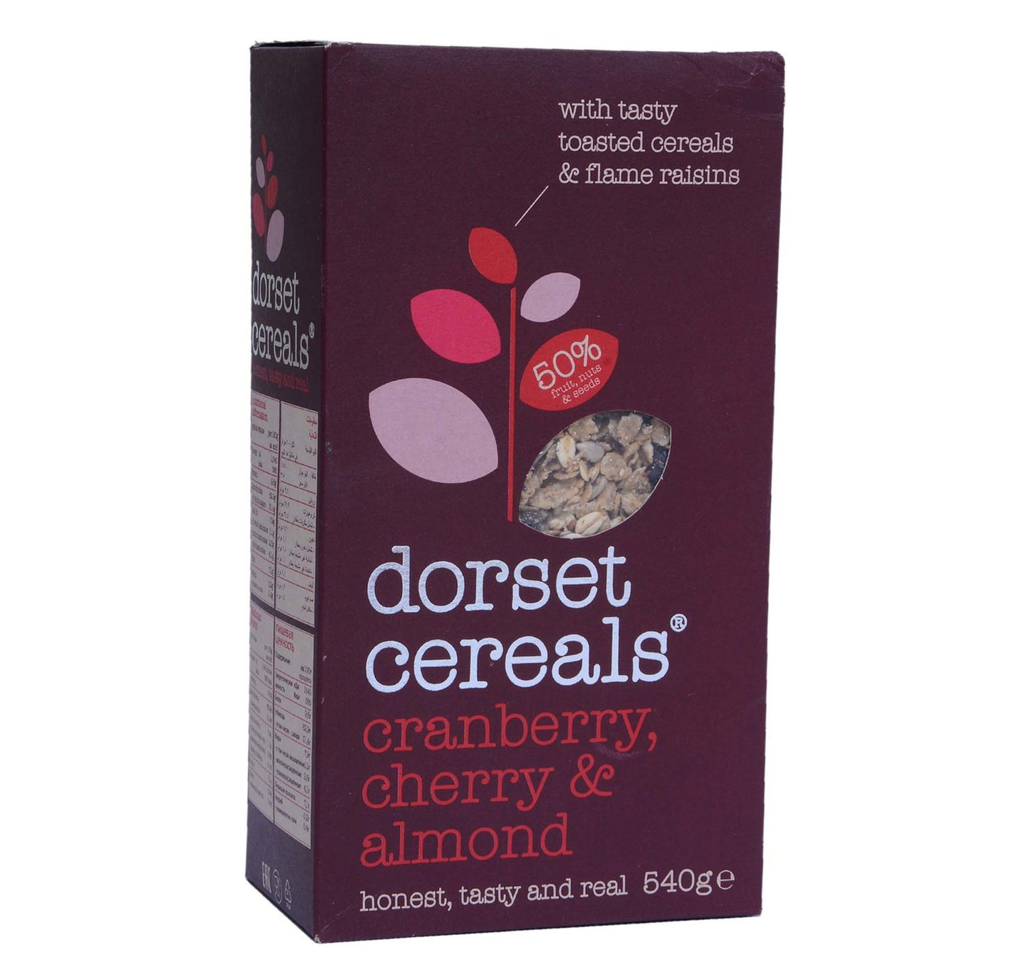 Dorset Cranberry Cherry & Almond Cereal 540 g