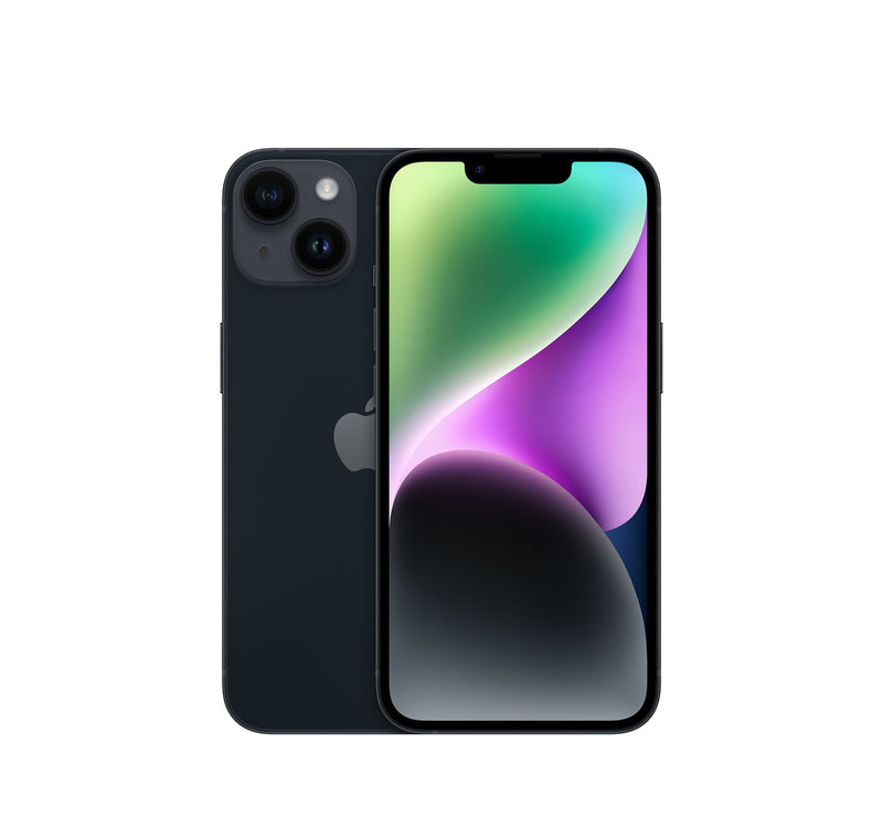Apple iPhone 14 5G Smartphone, 128 GB storage, storage, Midnight Lulu Hypermarket