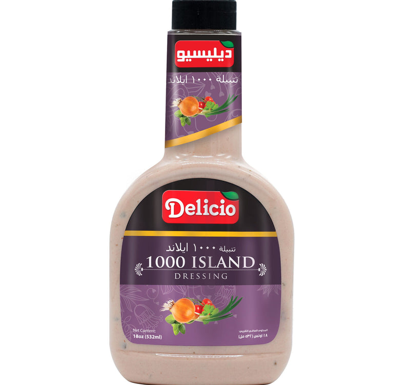 Delicio 1000 Island Dressing 532 ml Lulu Hypermarket