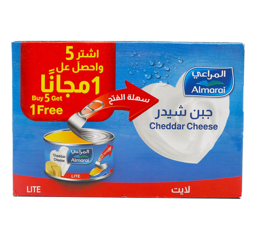 Almarai Lite Cheddar Cheese 56 g 5 + 1 Lulu Hypermarket
