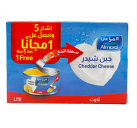 Almarai Lite Cheddar Cheese 56 g 5 + 1 Lulu Hypermarket