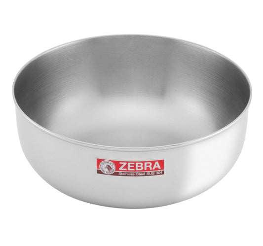 Zebra Stainless Steel Water Bowl, 16 cm, 111016