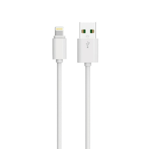 Iends USB to Lightning Charge and Sync Cable, 1 m, White, IE-CA693