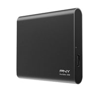 PNY 960GB Elite External SSD USB 3.1 - Dark Grey