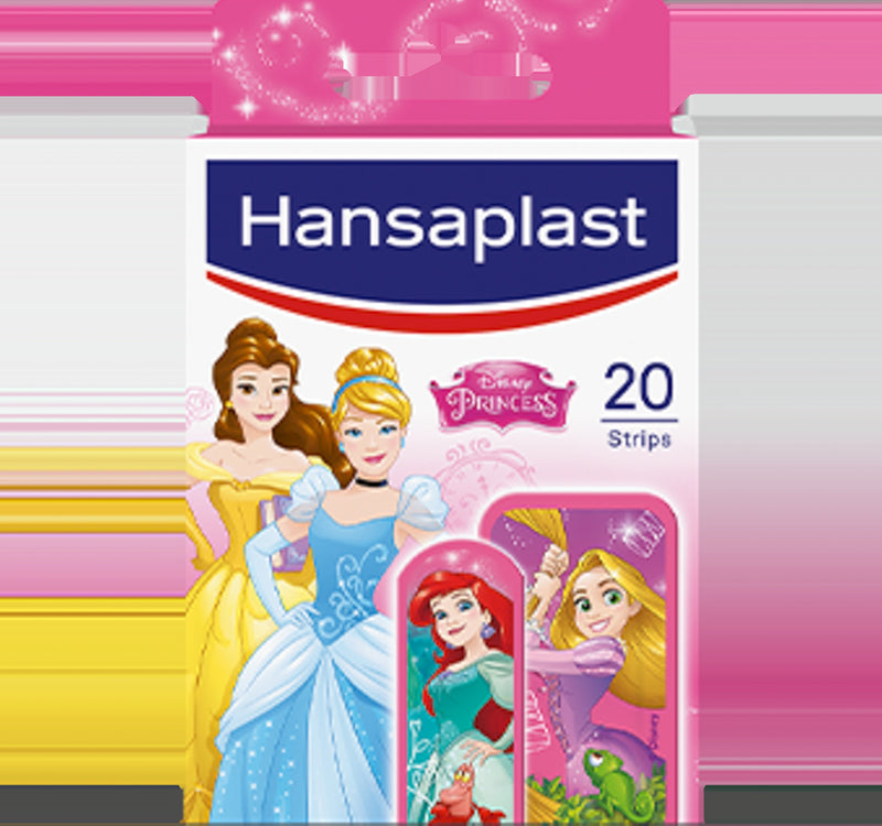 Hansaplast Disney Princess Wound Plasters Kids Plasters Water-Resistant 20 pcs