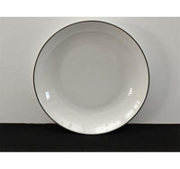 طبق حساء بيرل نوار، 8 بوصات، أبيض، NBC080SR-LIM/WH