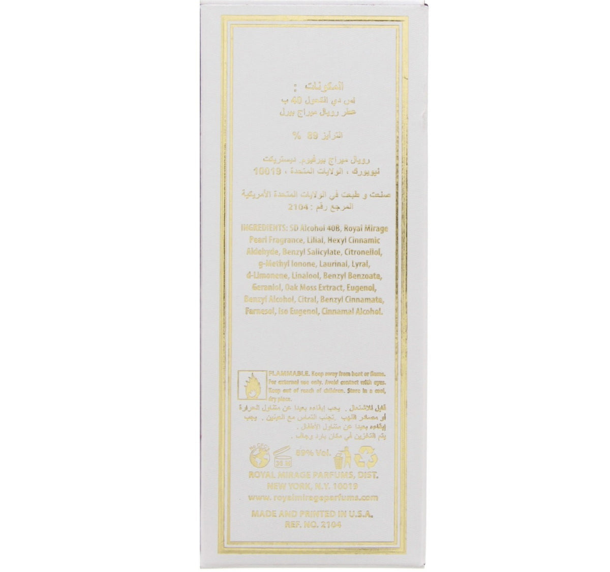 Royal Mirage Pearl 120 ml