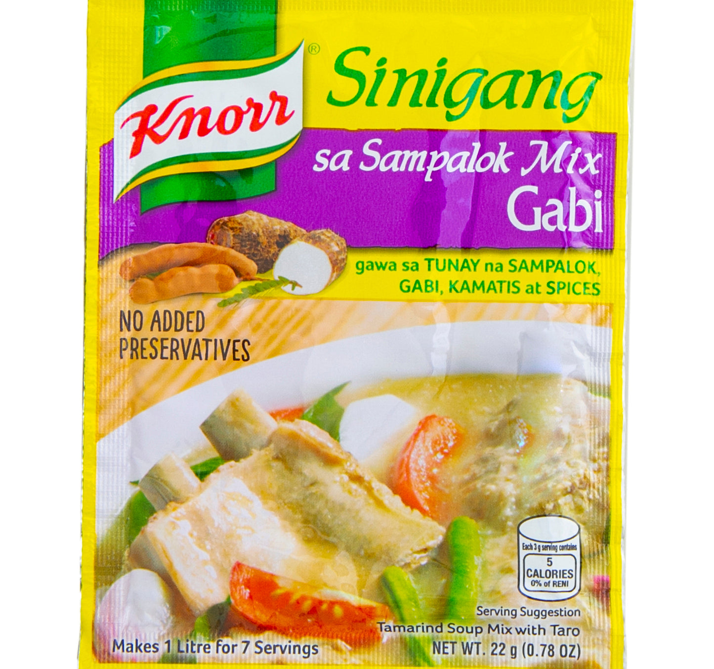 Knorr Tamarind Soup Mix With Taro 22 g Lulu Hypermarket