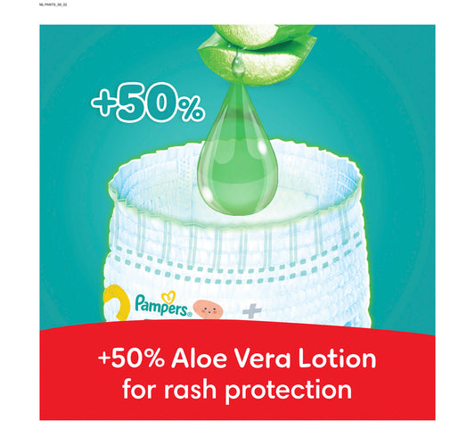 Pampers Rash Protection Pants Diapers, Size 6, 16+kg, Value Pack, 19 pcs