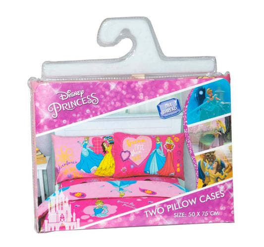 Disney Princess Pillow Case 2pcs Set 50x75cm