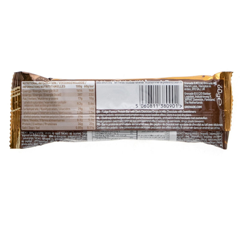 Grenade Carb Killa Fudge Up Protein Bar 60 g